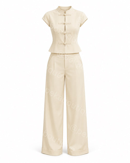 Conjunto Toggle Cream