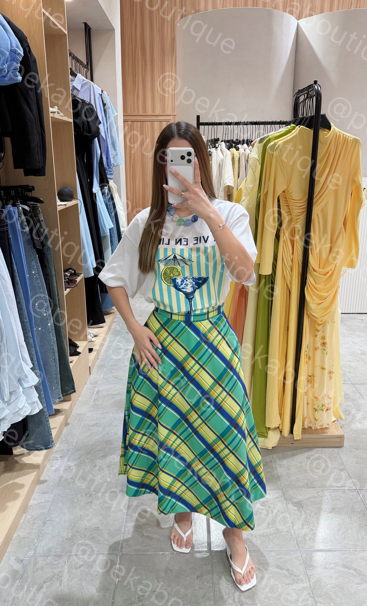 Falda Tartan