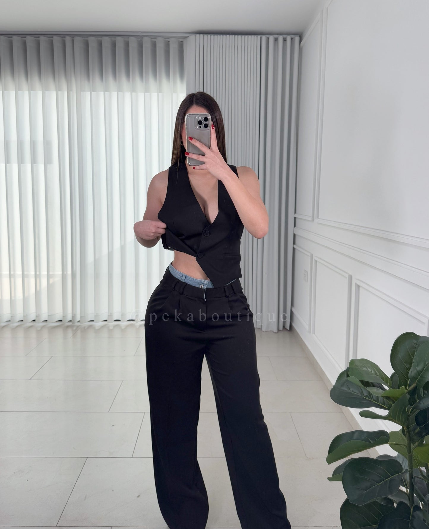 Conjunto Black Waist