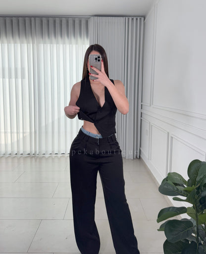 Conjunto Black Waist