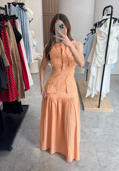 Vestido Safari Orange