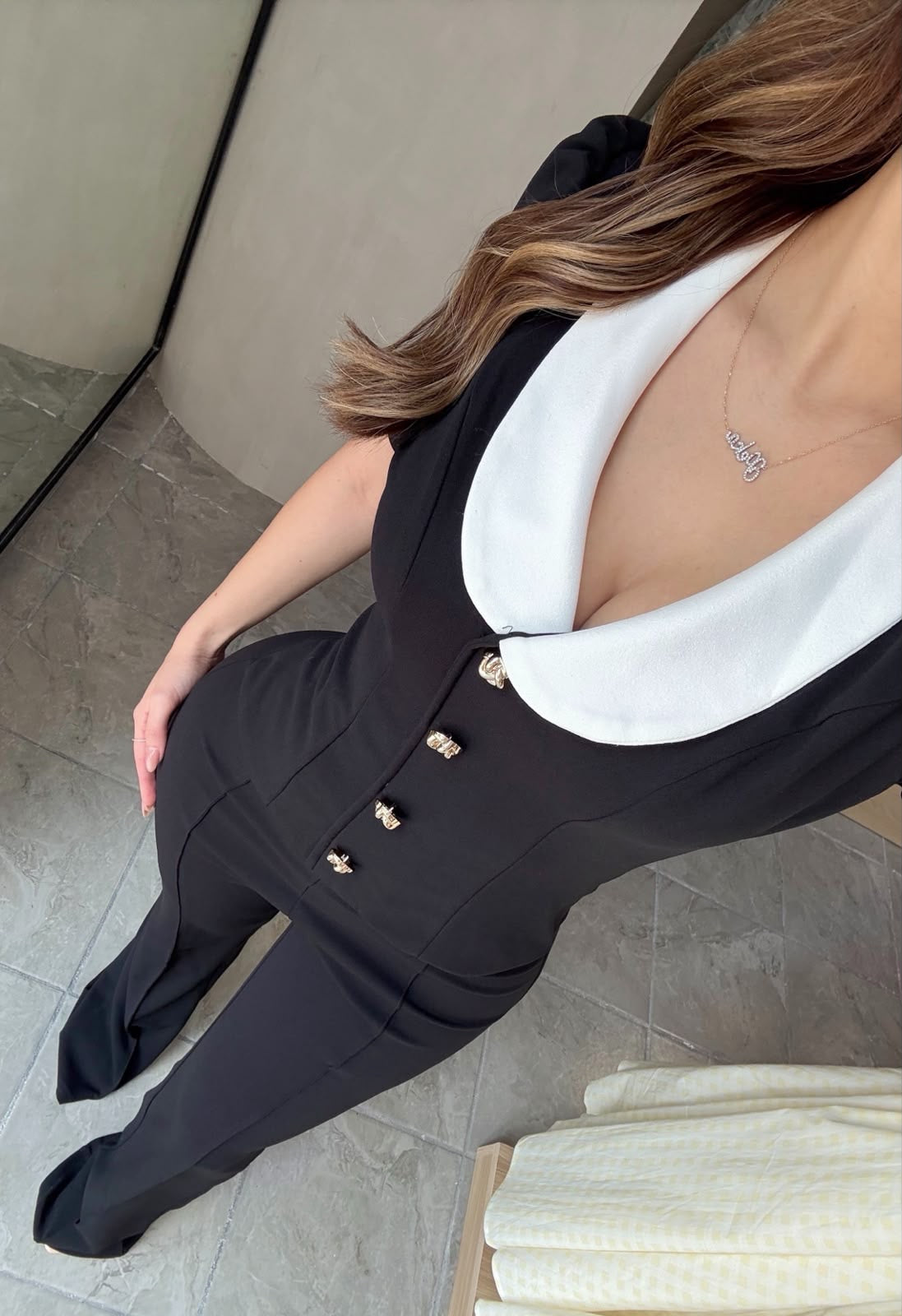 Jumpsuit Milan Black