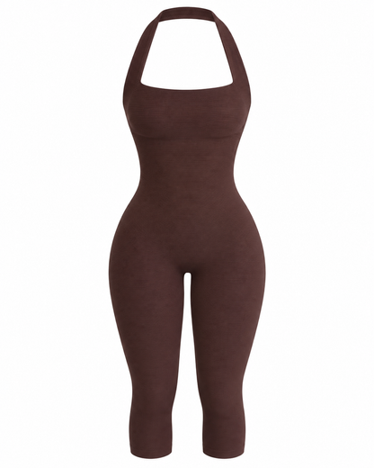 Jumpsuit Capri Brown