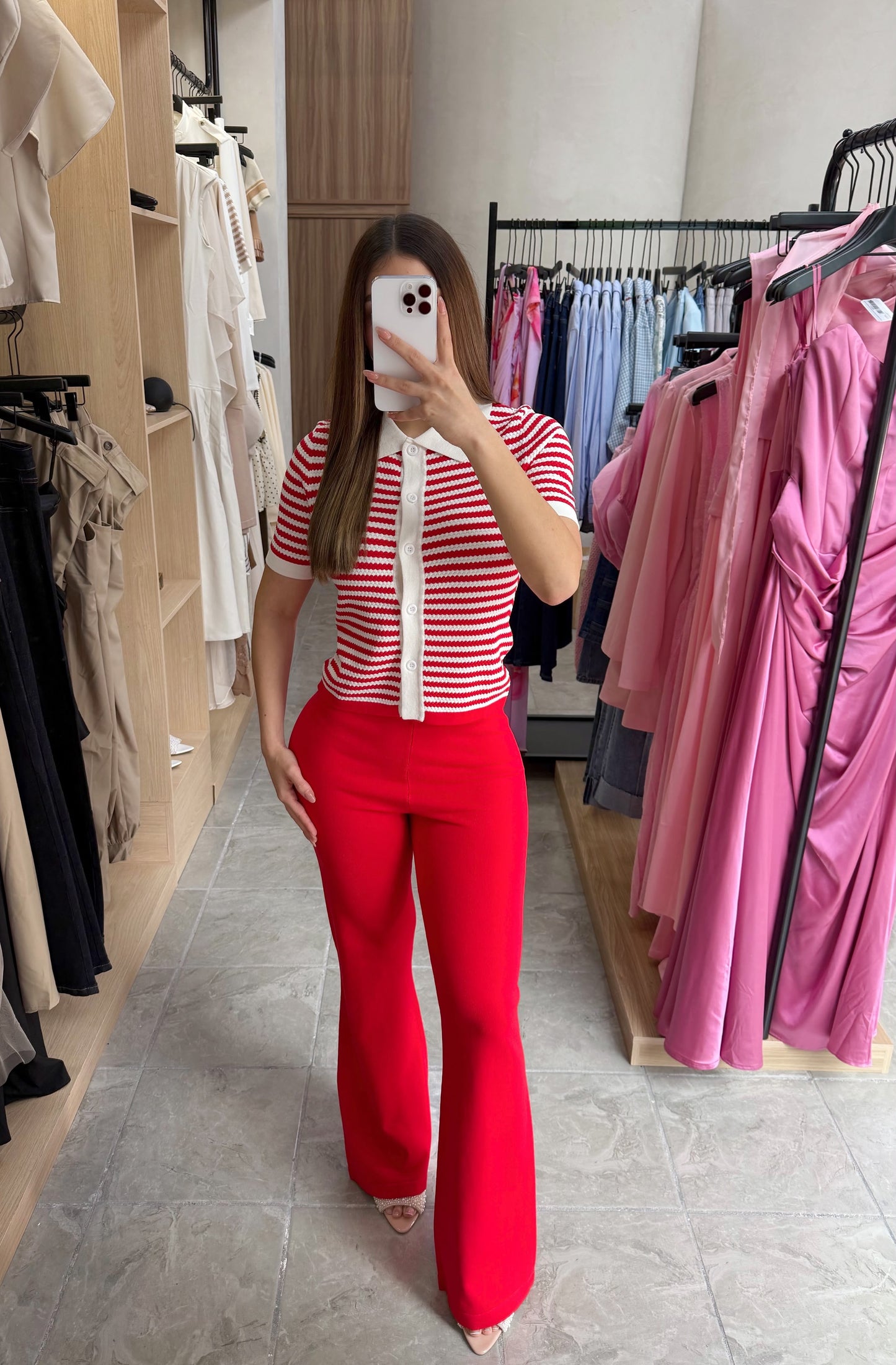Conjunto Poise Red