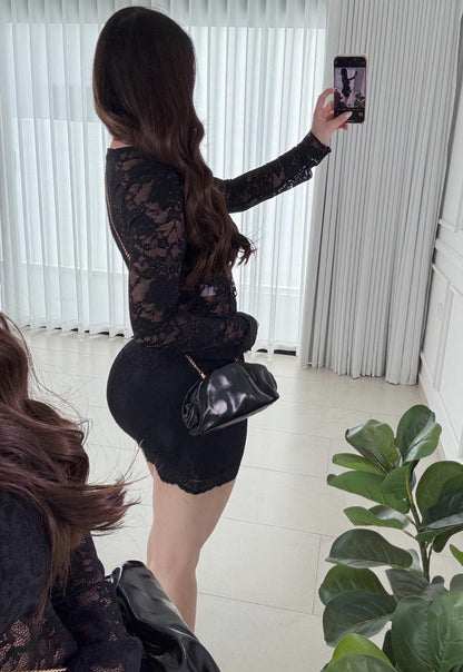Conjunto Lace Black