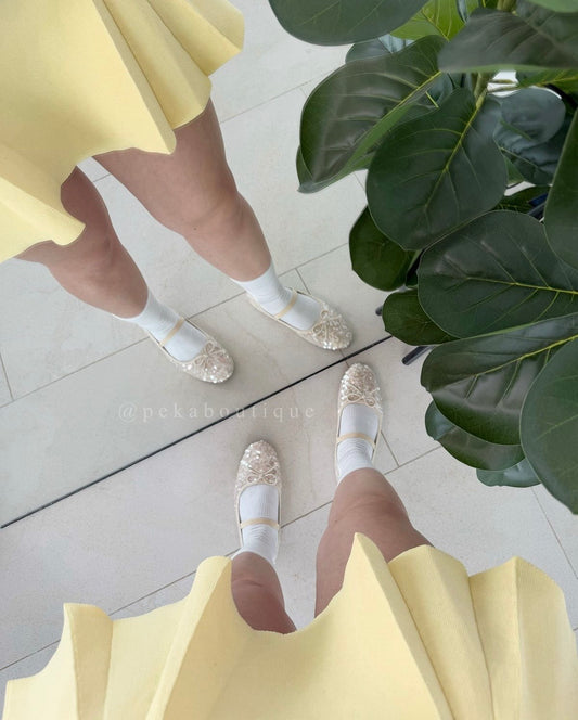 Ballerinas Beige