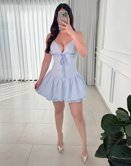 Vestido Flirty Blue