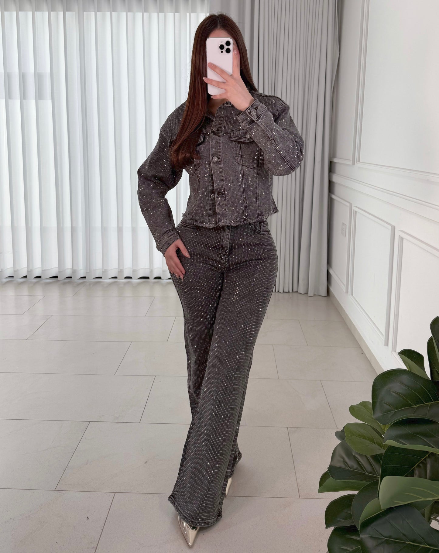 Pantalón Diamond Charcoal