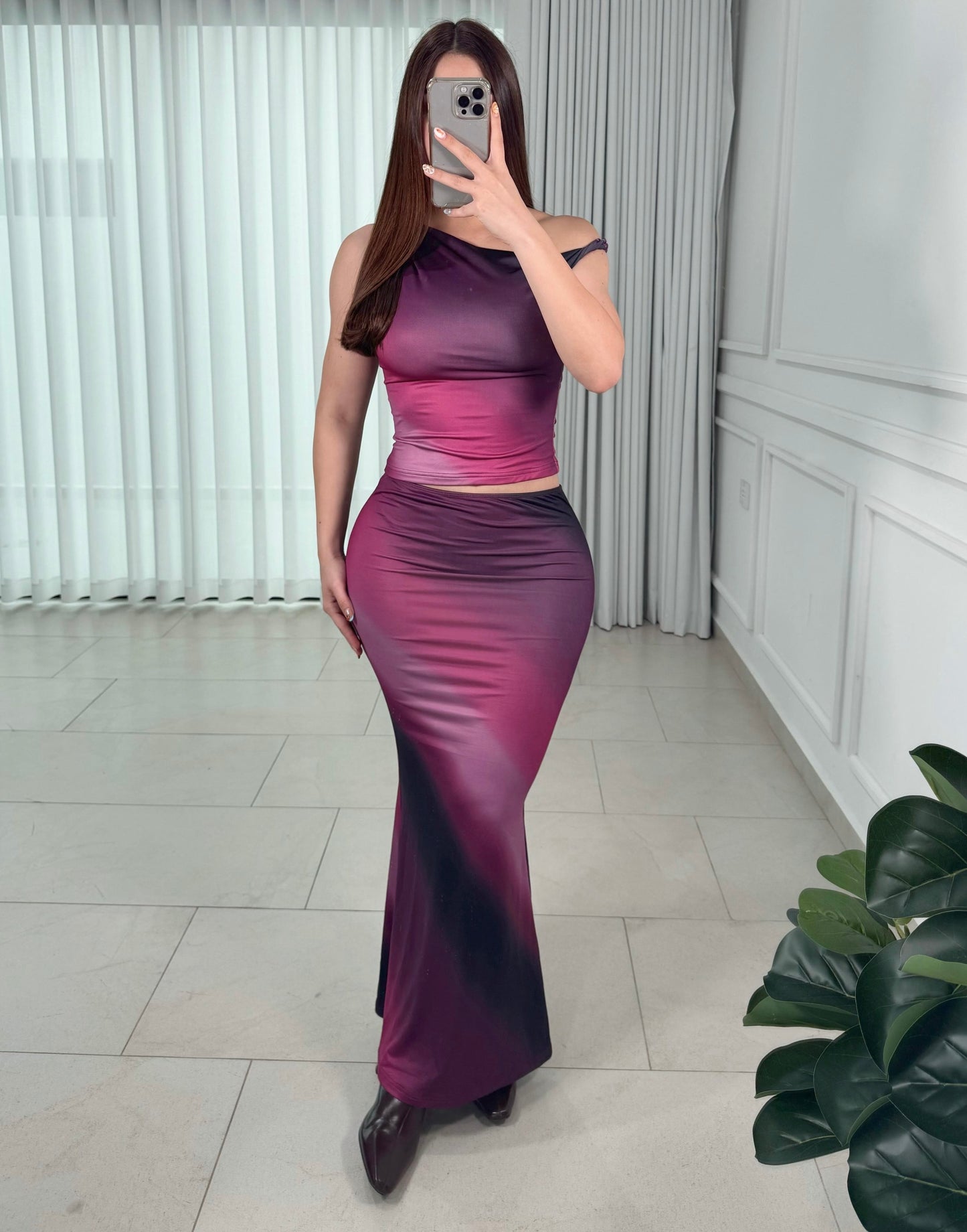 Conjunto Eclipse Burgundy
