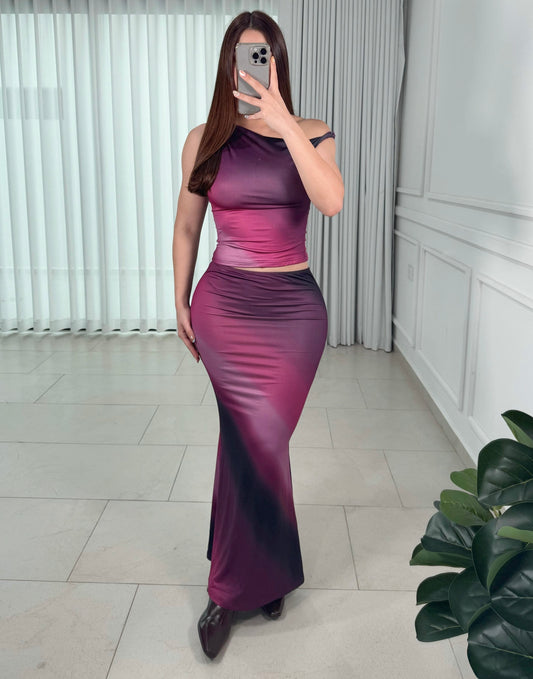 Conjunto Eclipse Burgundy