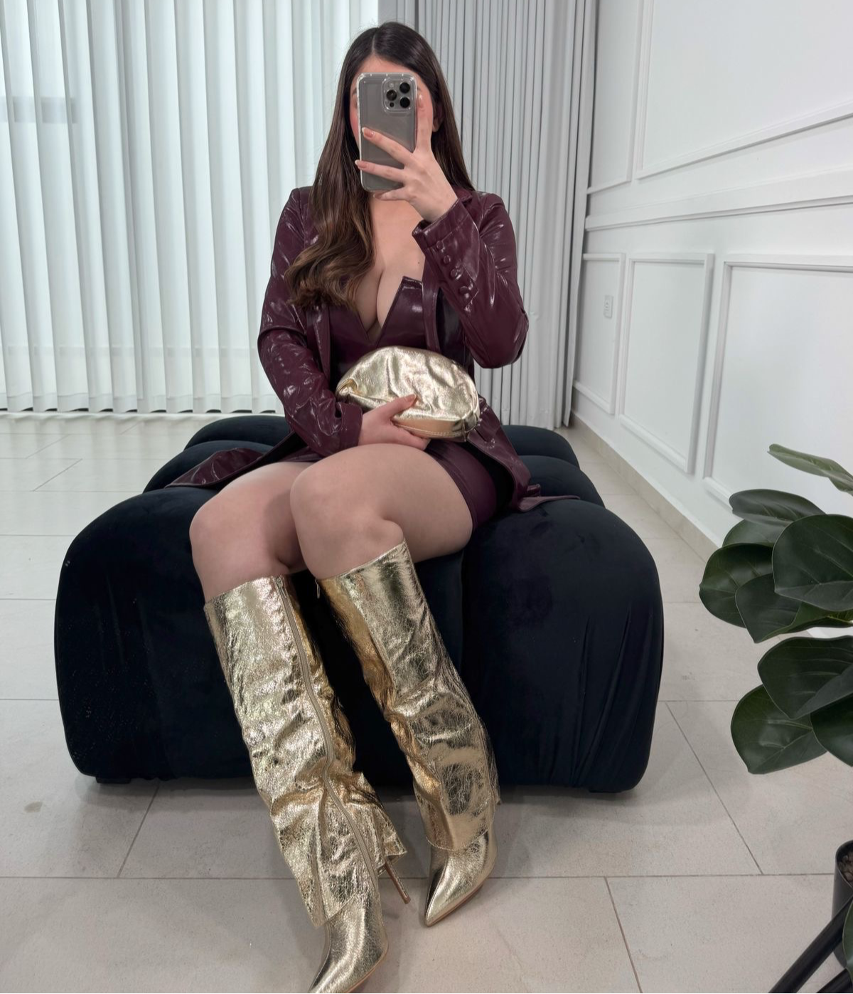 Botas Paisley Gold