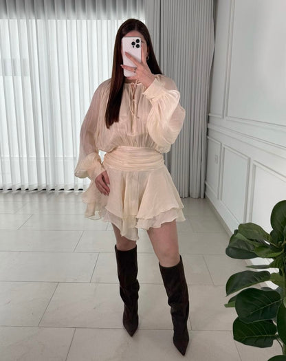 Vestido Marfil Ivory