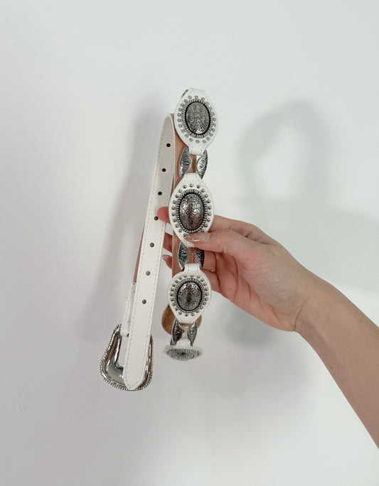 Cinto Vaquero Blanco