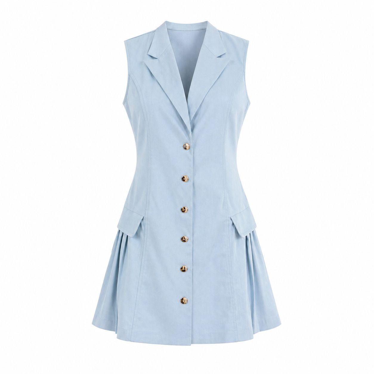 Vestido Pocket Blue