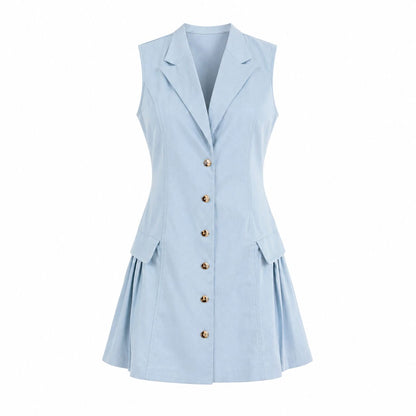 Vestido Pocket Blue