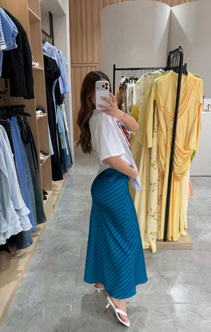 Falda Twill Blue