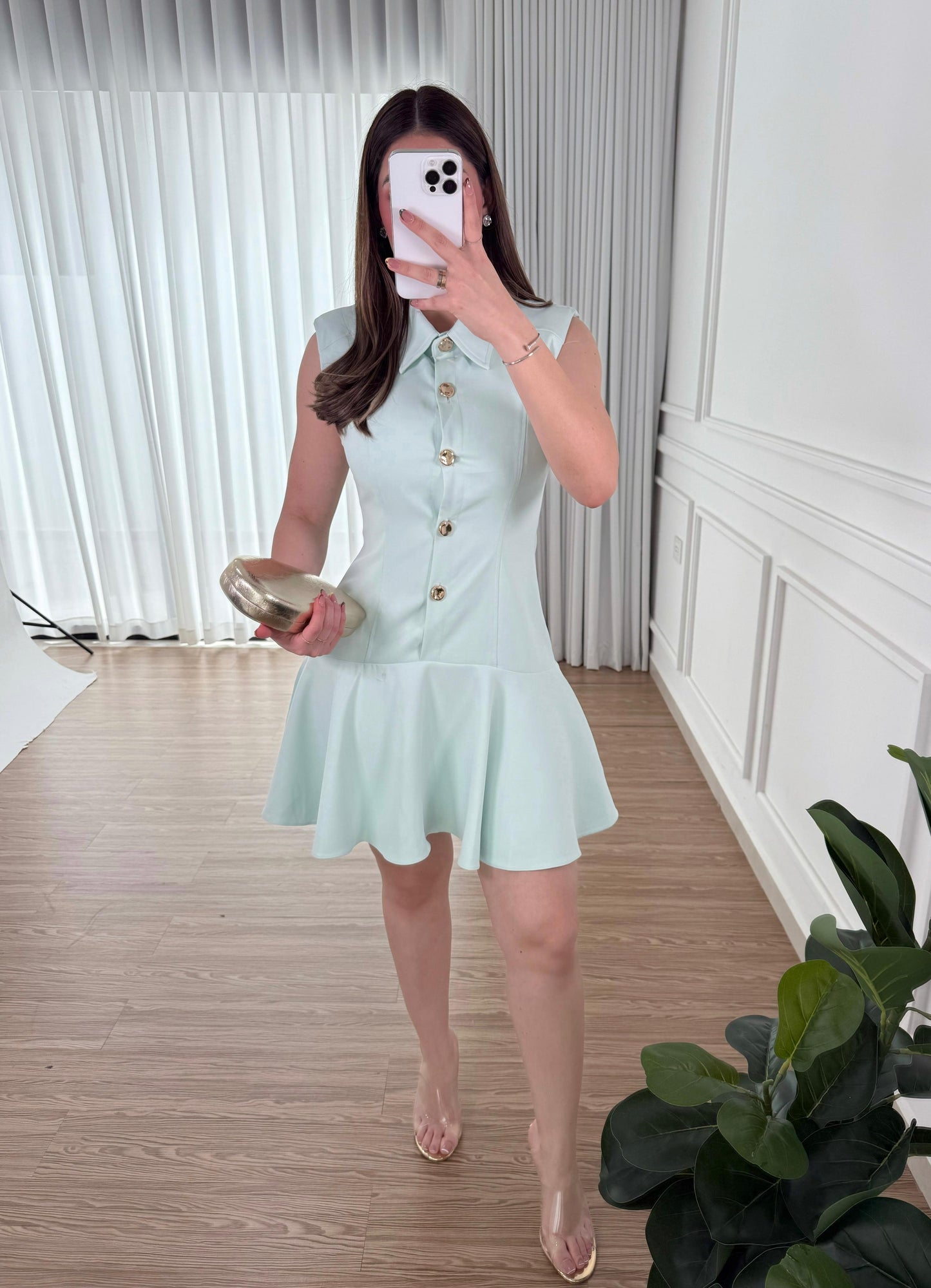 Vestido Doll Mint