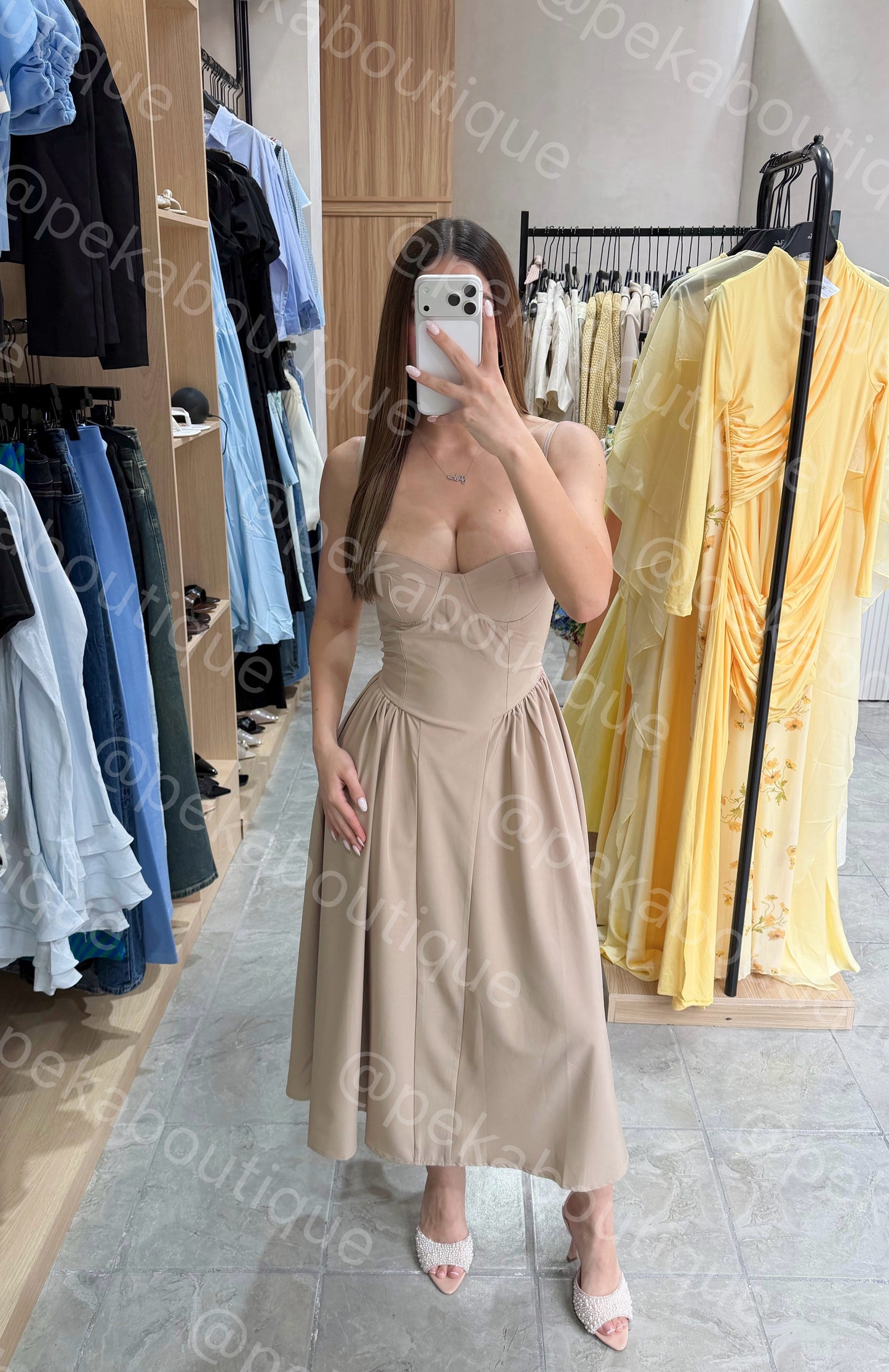 Vestido Barenna Nude