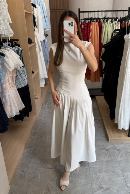 Vestido Eclet Cream