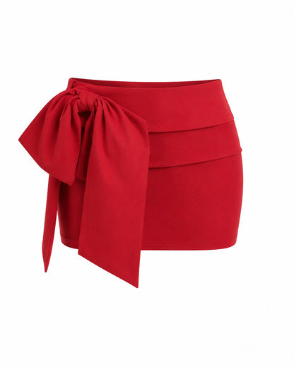 Falda Ribbon Red