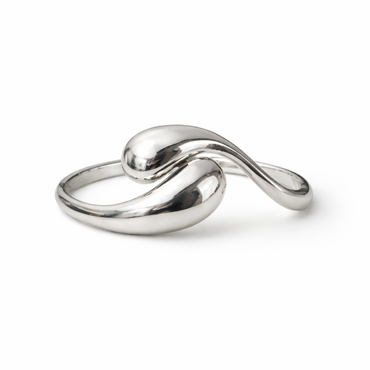 Brazalete Bottega Silver