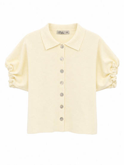 Blusa Bomber Ivory