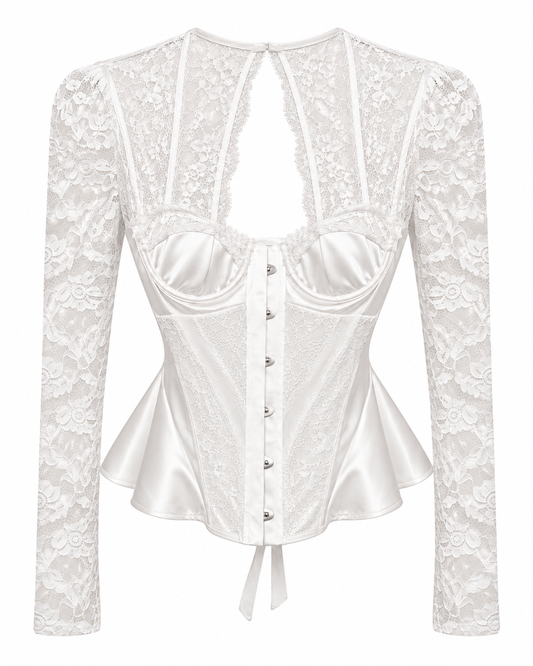 Corsette Gothic White