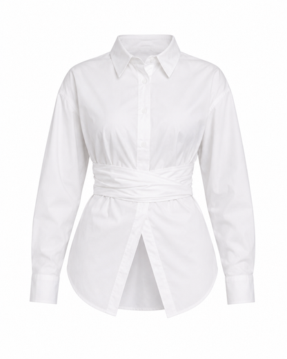 Camisa Poplim White