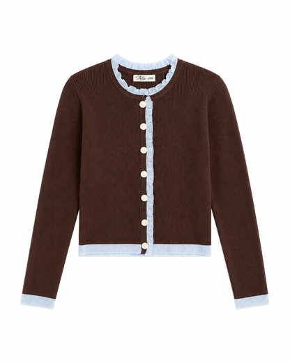 Sweater Ribbed Coffee